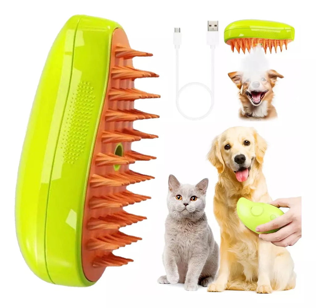 Cepillo Pro-Steam™ 3 en 1 para Mascotas